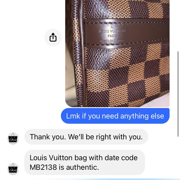 Speedy Bandouliere 25 Damier Ebene Louis Vuitton - Picture 16 of 16